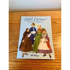 Little Women Paper Dolls Paperback Louisa, Tierney, Tom Alcott Dover Uncut NEW